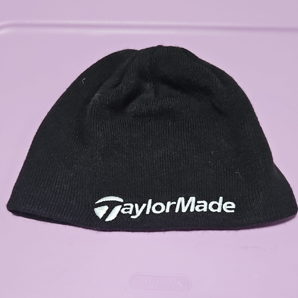 TaylorMade Black Knit Beanie